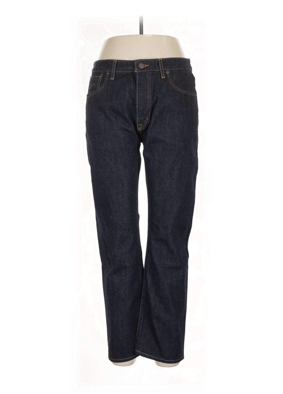 NWT Betty Smith Custom Button Fly Selvedge Denim Tee Pee Town 34 X 28 Japan